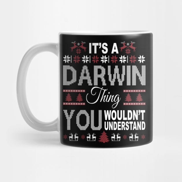 It's DARWIN Thing You Wouldn't Understand Xmas Family Name by Salimkaxdew